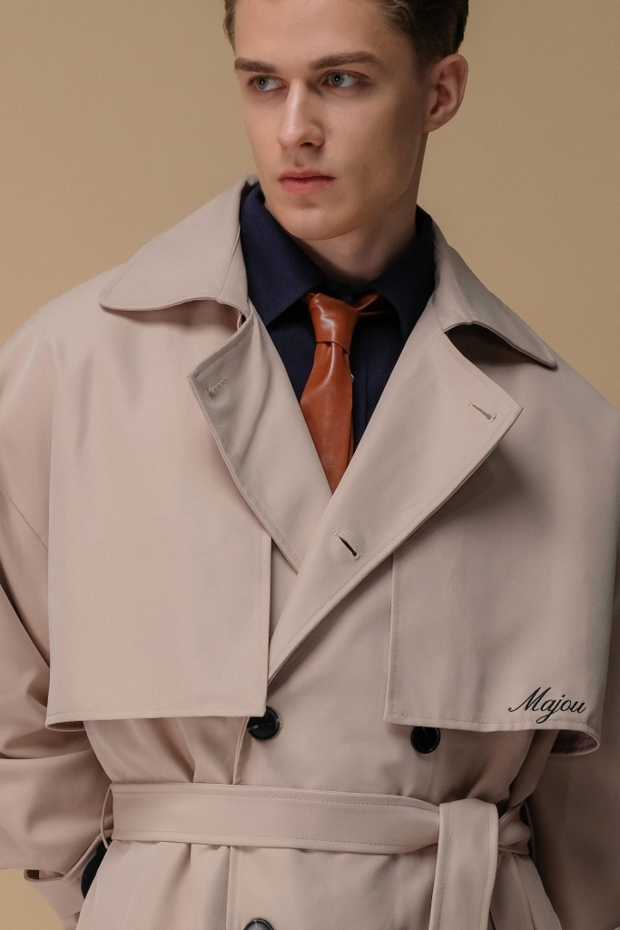 Château Khaki Trench Coat