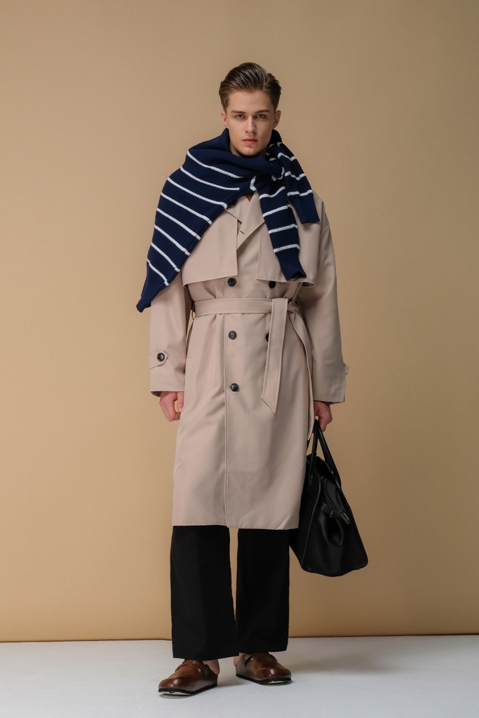 Château Khaki Trench Coat