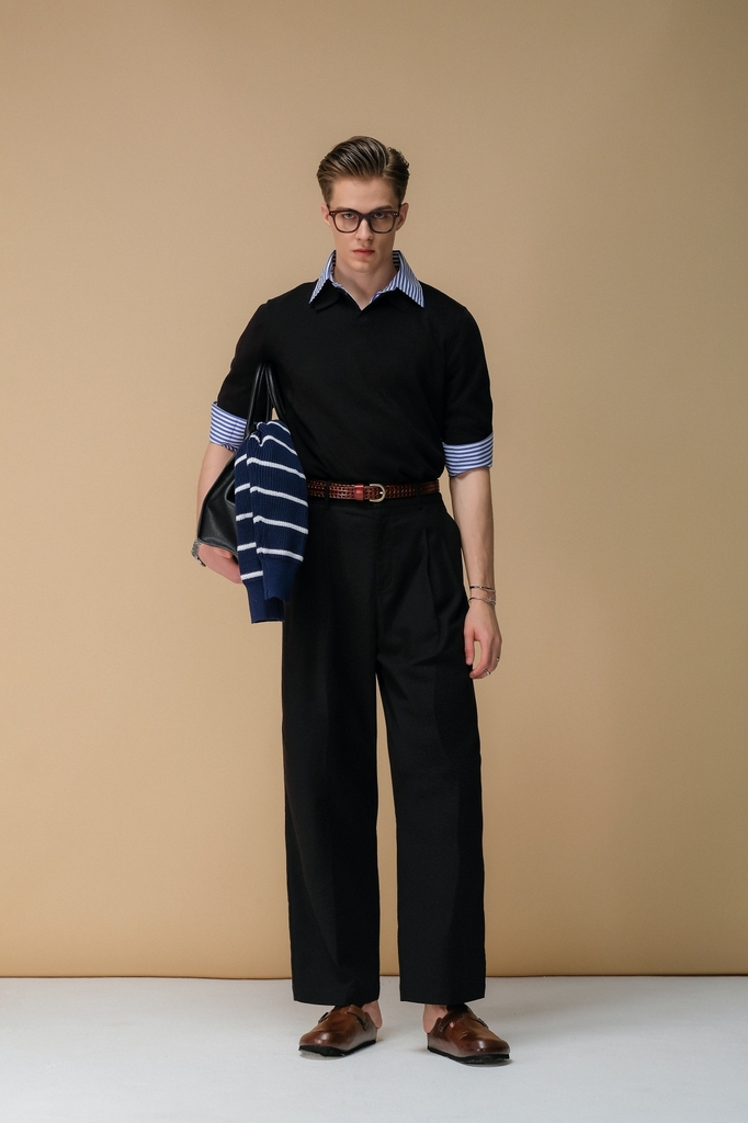 Tomette Knit Polo Top