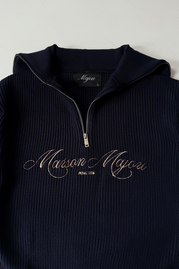 Maison Majou Zip Sweater