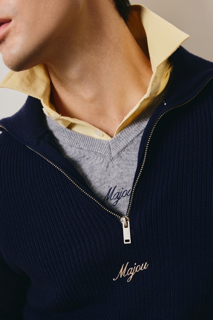 Maison Majou Zip Sweater