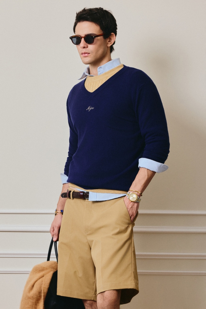 Riviera Knit V Neck