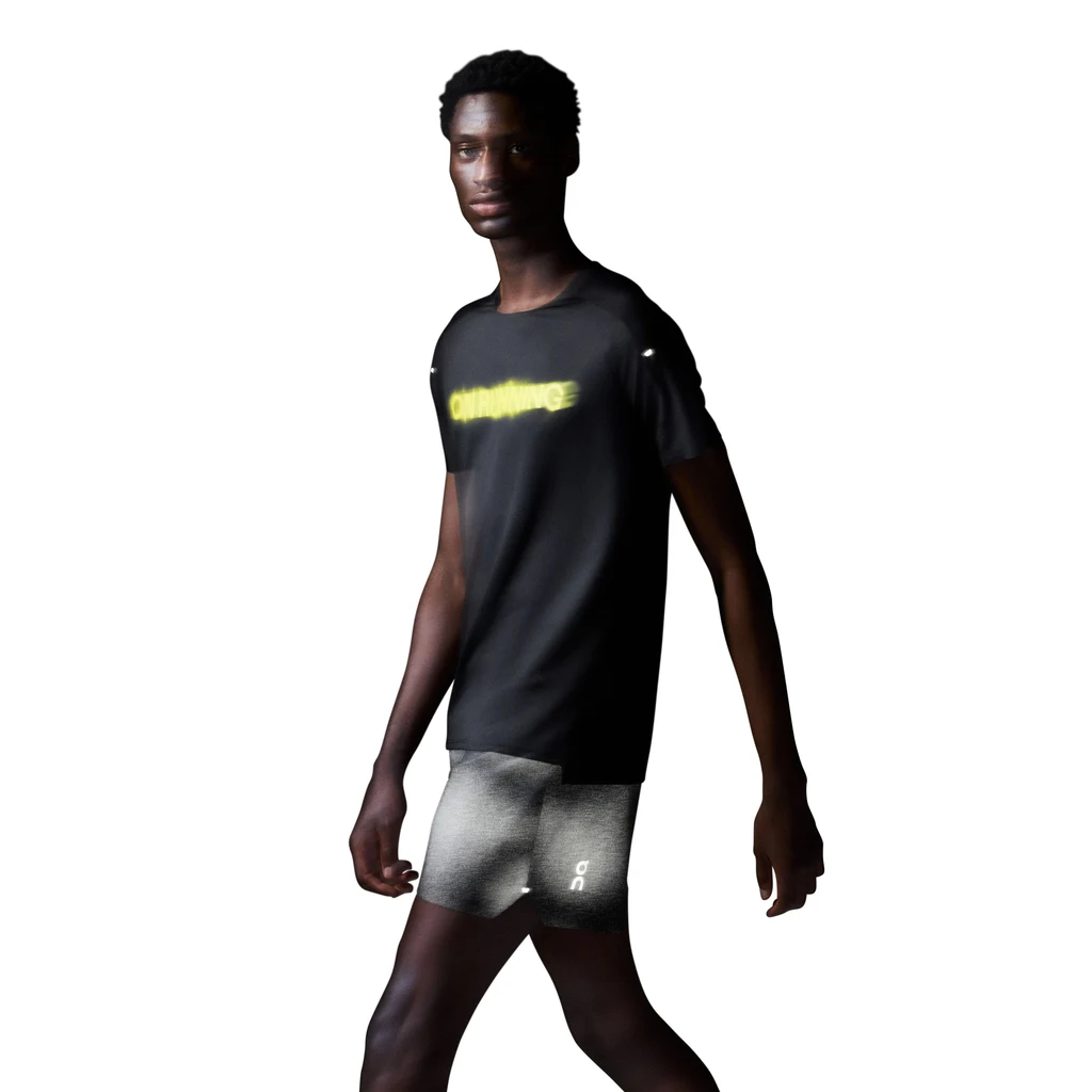 Áo Tay Ngắn Thể Thao Nam On Running Performance-T Lumos T Shirt - Đen