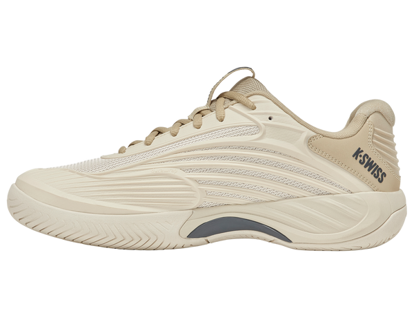 Giày Quần Vợt Nam K-Swiss Hypercourt Express 3 Whitecap Gray | Pale Khaki |Turbulence