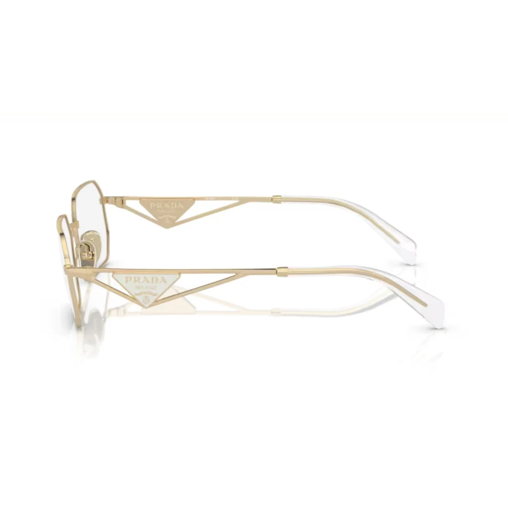 PRADA 0PR A53V ZVN1O1 PALE GOLD