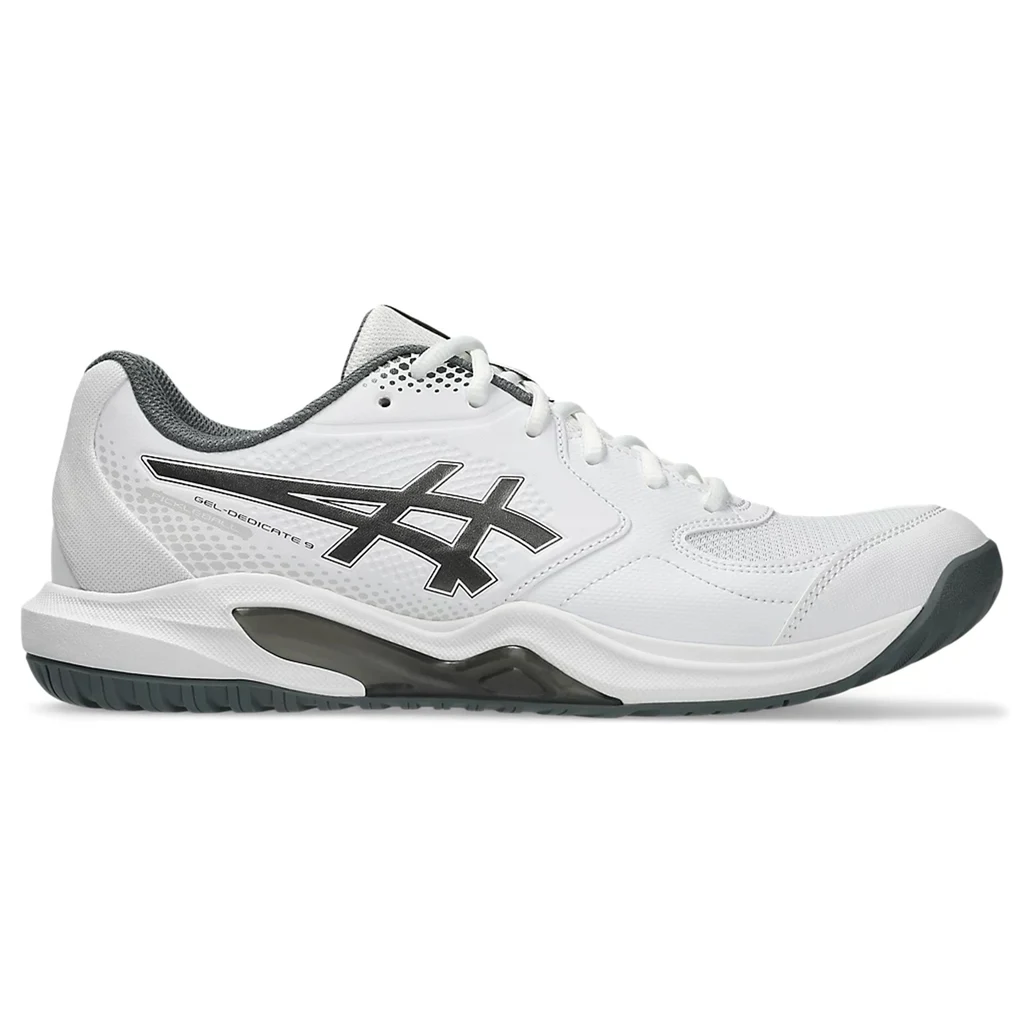 Giày Quần Vợt Nam Asics GEL-DEDICATE 9 WHITE/GUNMETAL