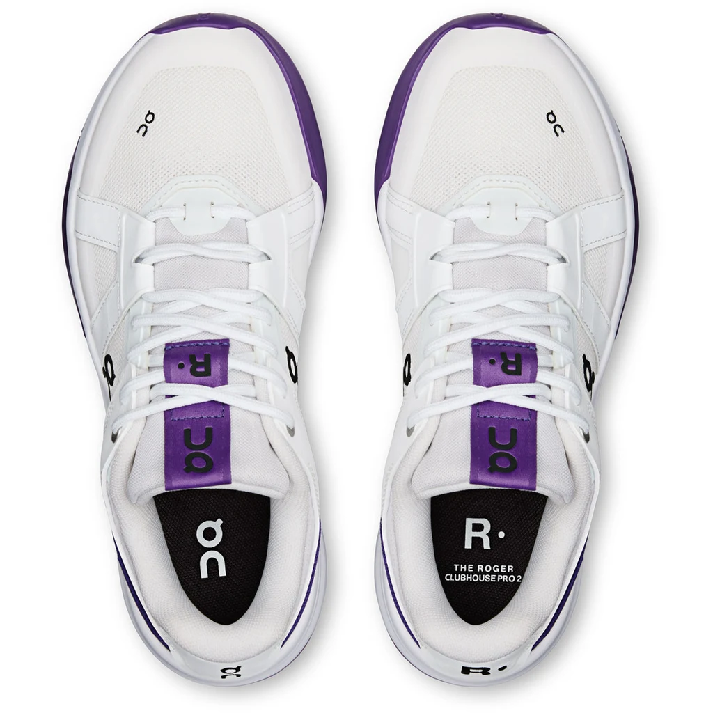 Giày Quần Vợt Nữ THE ROGER Clubhouse Pro 2 White | Amethyst