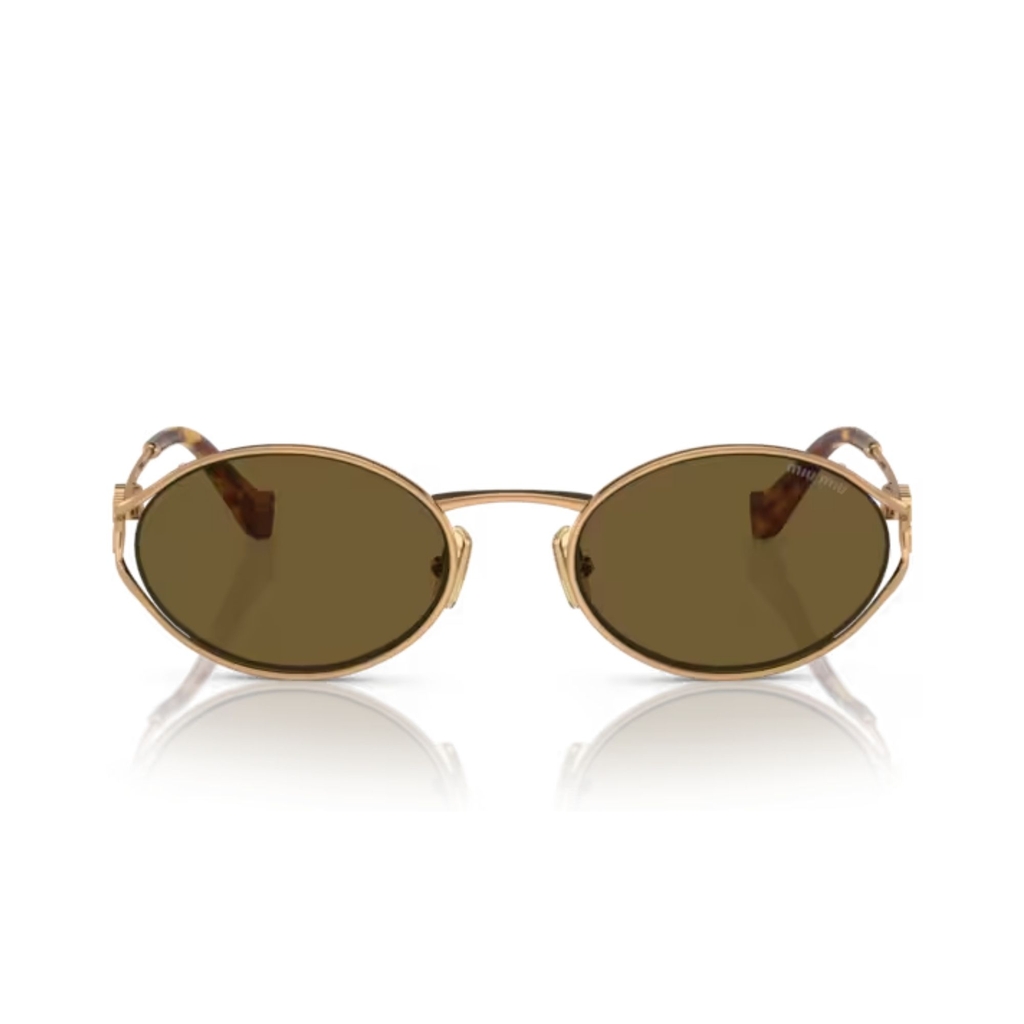 MIU MIU 0MU 52YS 7OE01T BRASS GOLD