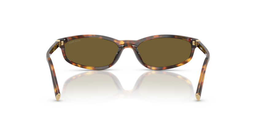 MIU MIU 0MU A06SF 14L09Z HONEY HAVANA