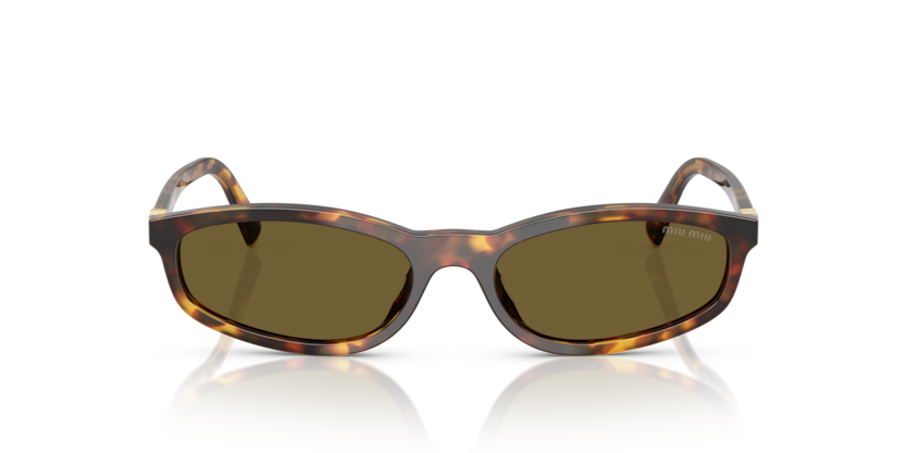 MIU MIU 0MU A06SF 14L09Z HONEY HAVANA