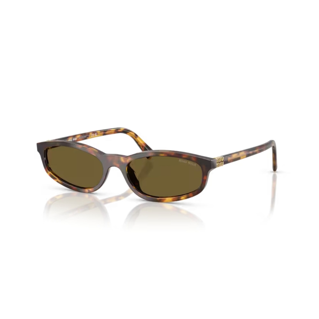 MIU MIU 0MU A06SF 14L09Z HONEY HAVANA
