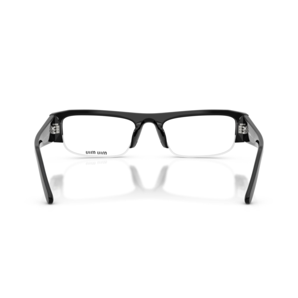 MIU MIU 0MU B07SF 16K08N BLACK