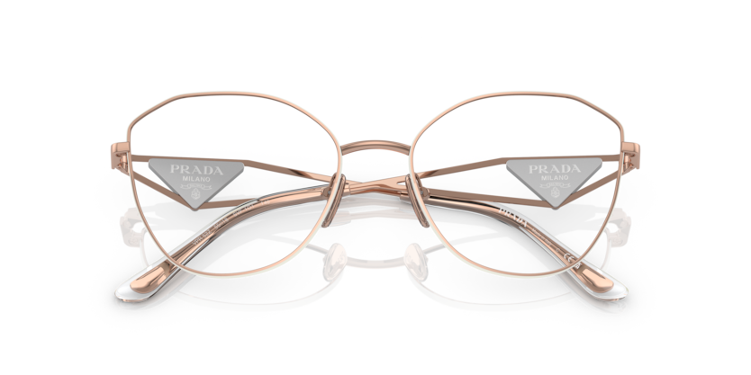 PRADA 0PR 52ZV SVF1O1 PINK GOLD