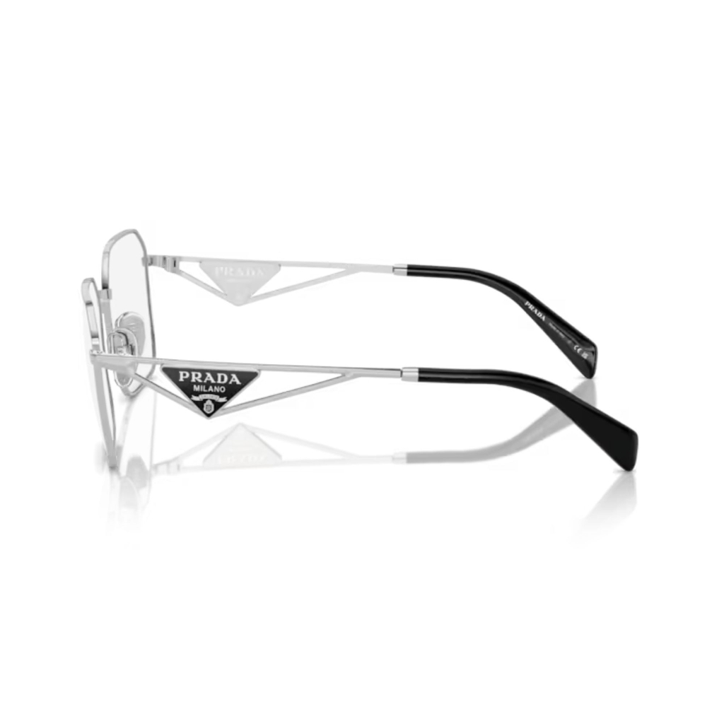PRADA 0PR A51V 1BC1O1 SILVER