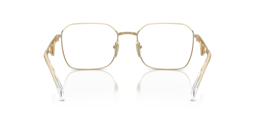 PRADA 0PR A51V ZVN1O1 PALE GOLD