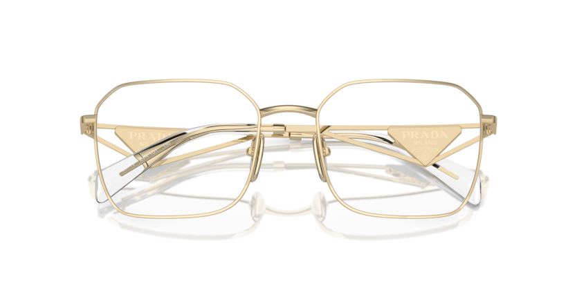 PRADA 0PR A51V ZVN1O1 PALE GOLD