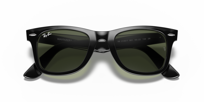 RAY-BAN WAYFARER 0RB2140F 901 52 Black