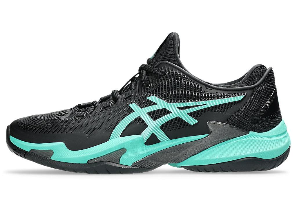 Giày Quần Vợt Nam Asics Court FF 3 Black | Aurora Green
