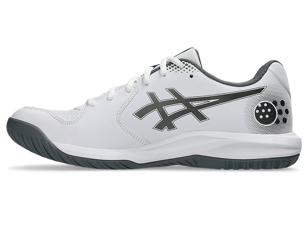 Giày Quần Vợt Nam Asics GEL-DEDICATE 9 WHITE/GUNMETAL
