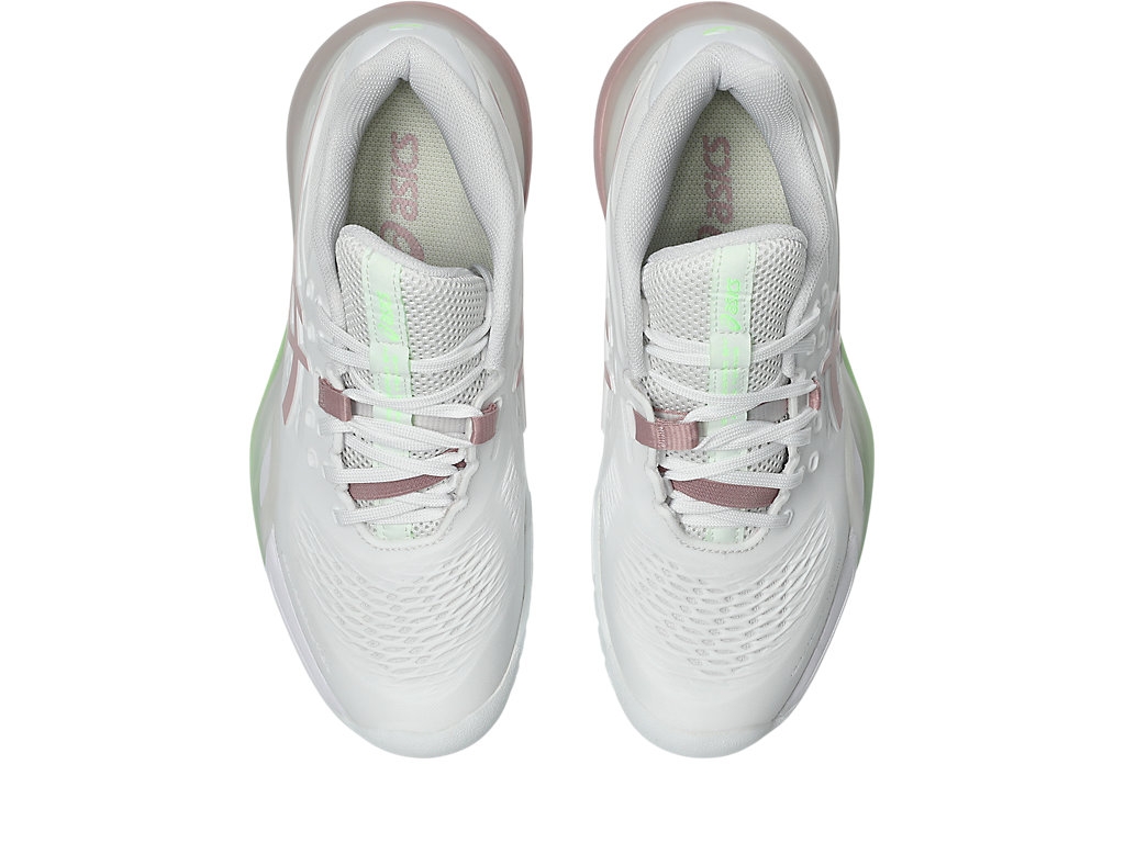 Giày Quần Vợt Nữ Asics Gel-Resolution X White | Morganite