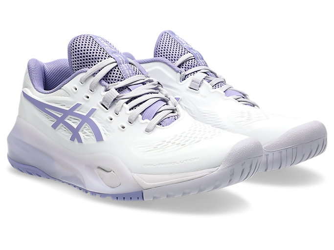 Giày Quần Vợt Nữ Asics Gel-Resolution X White | Bluebell