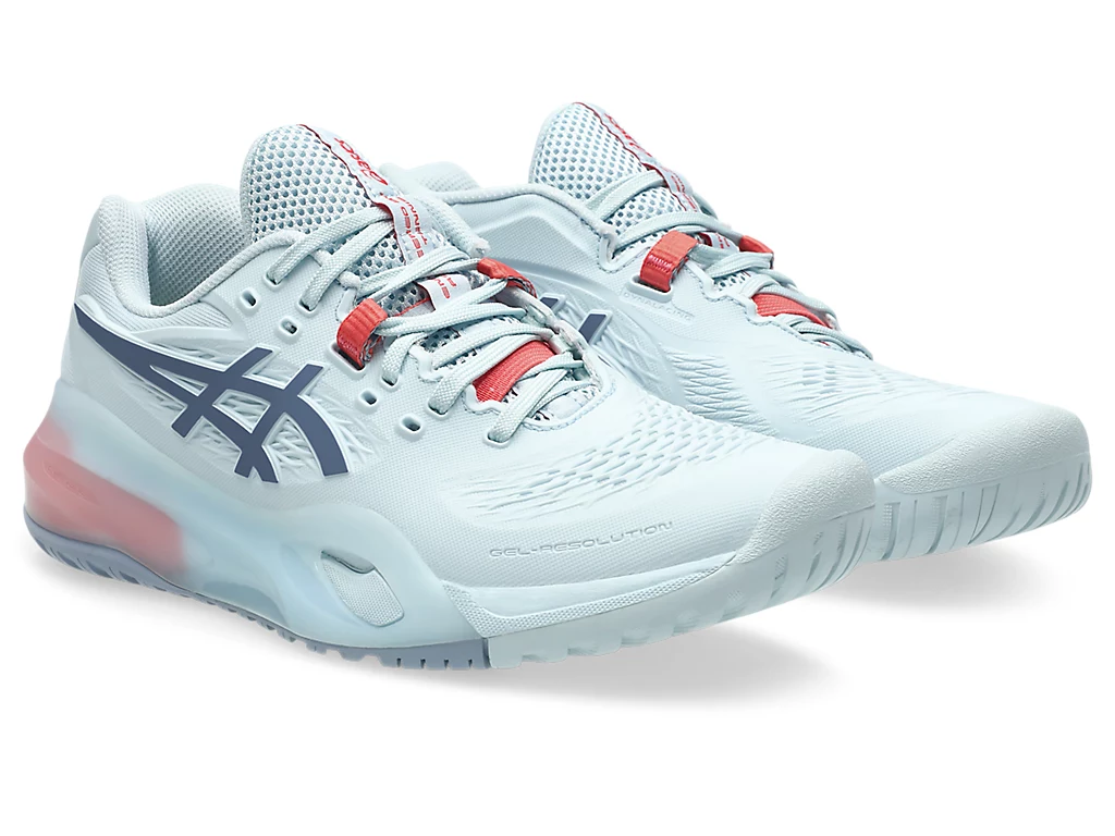 Giày Quần Vợt Nữ Asics GEL-RESOLUTION X SKY/GREY BLUE