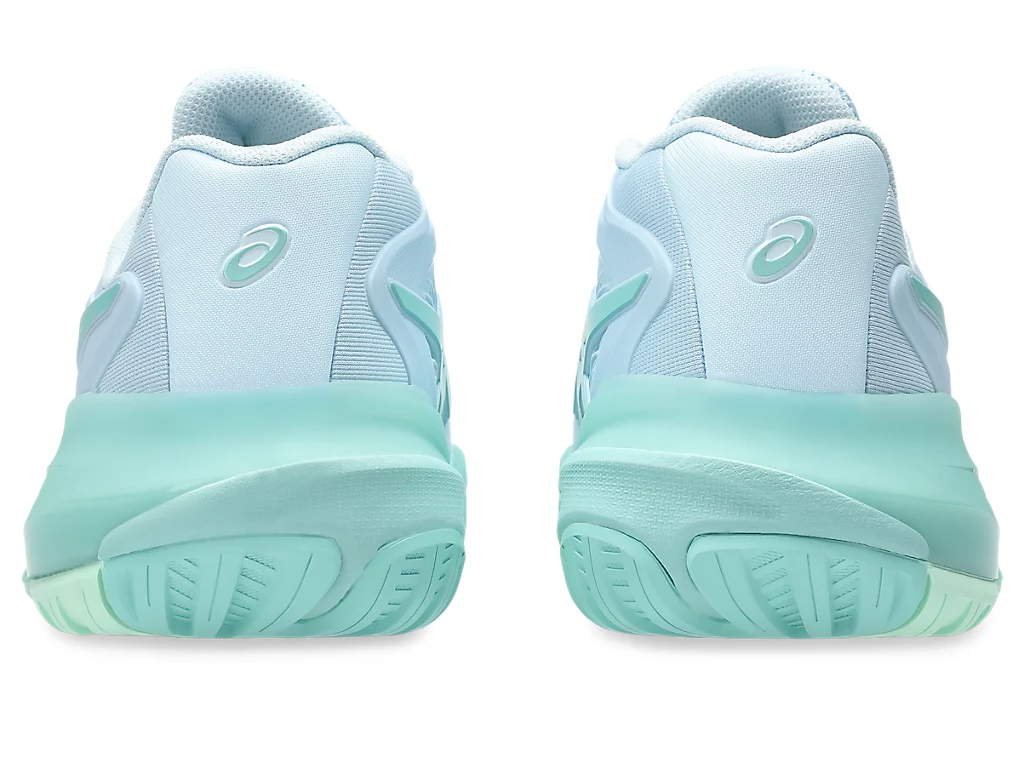 Giày Quần Vợt Nữ Asics GEL-RESOLUTION X LIGHT BLUE | OASIS GREEN
