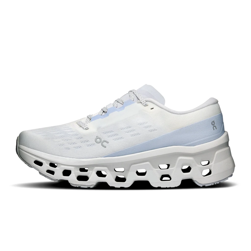 Giày Chạy Bộ Nữ On Running Cloudmonster 3 White | Frost