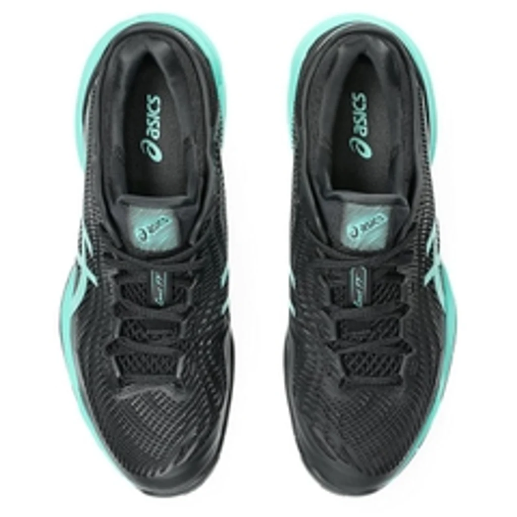 Giày Quần Vợt Nam Asics Court FF 3 Black | Aurora Green