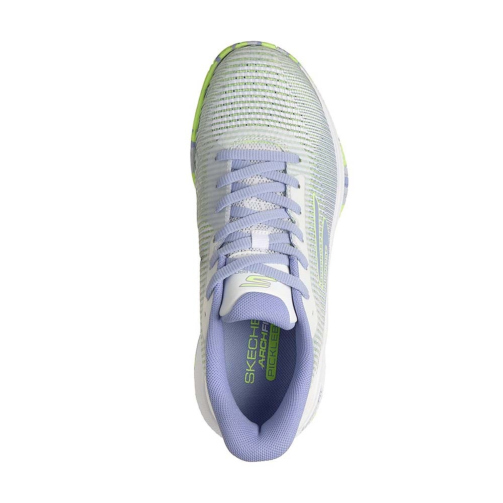 Giày Quần Vợt Nữ Skechers Go Pickleball Viper Court Pro 2.0 White | Periwinkle