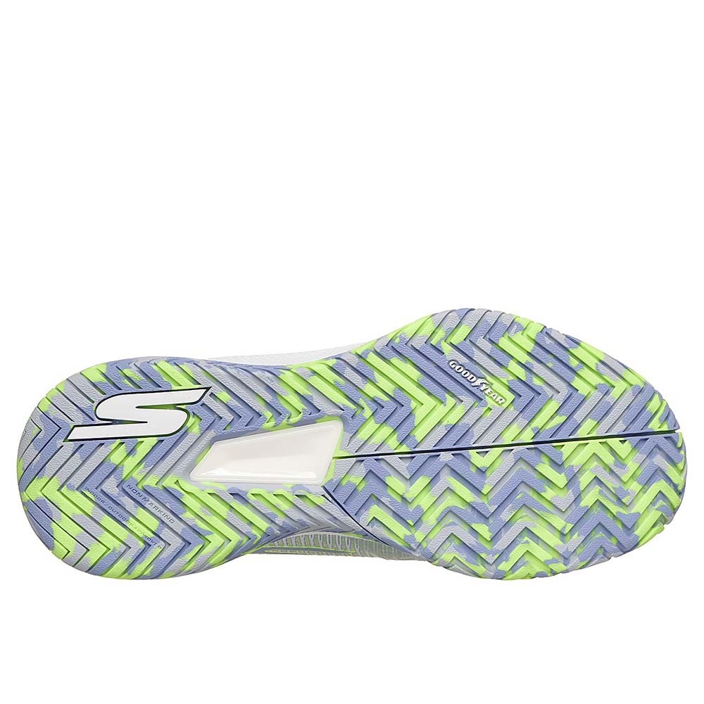 Giày Quần Vợt Nữ Skechers Go Pickleball Viper Court Pro 2.0 White | Periwinkle