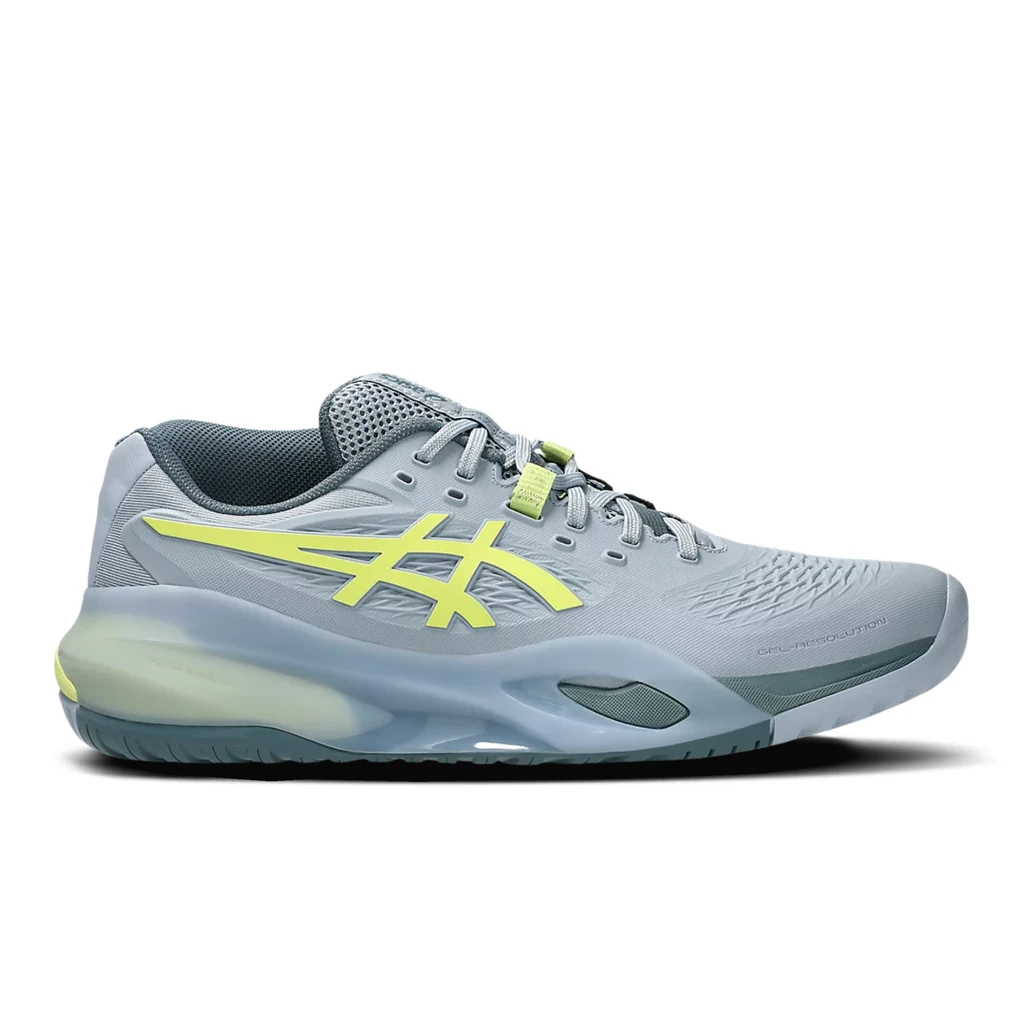 Giày Quần Vợt Nam Asics GEL-RESOLUTION X GREY BLUE/PISTACHIO