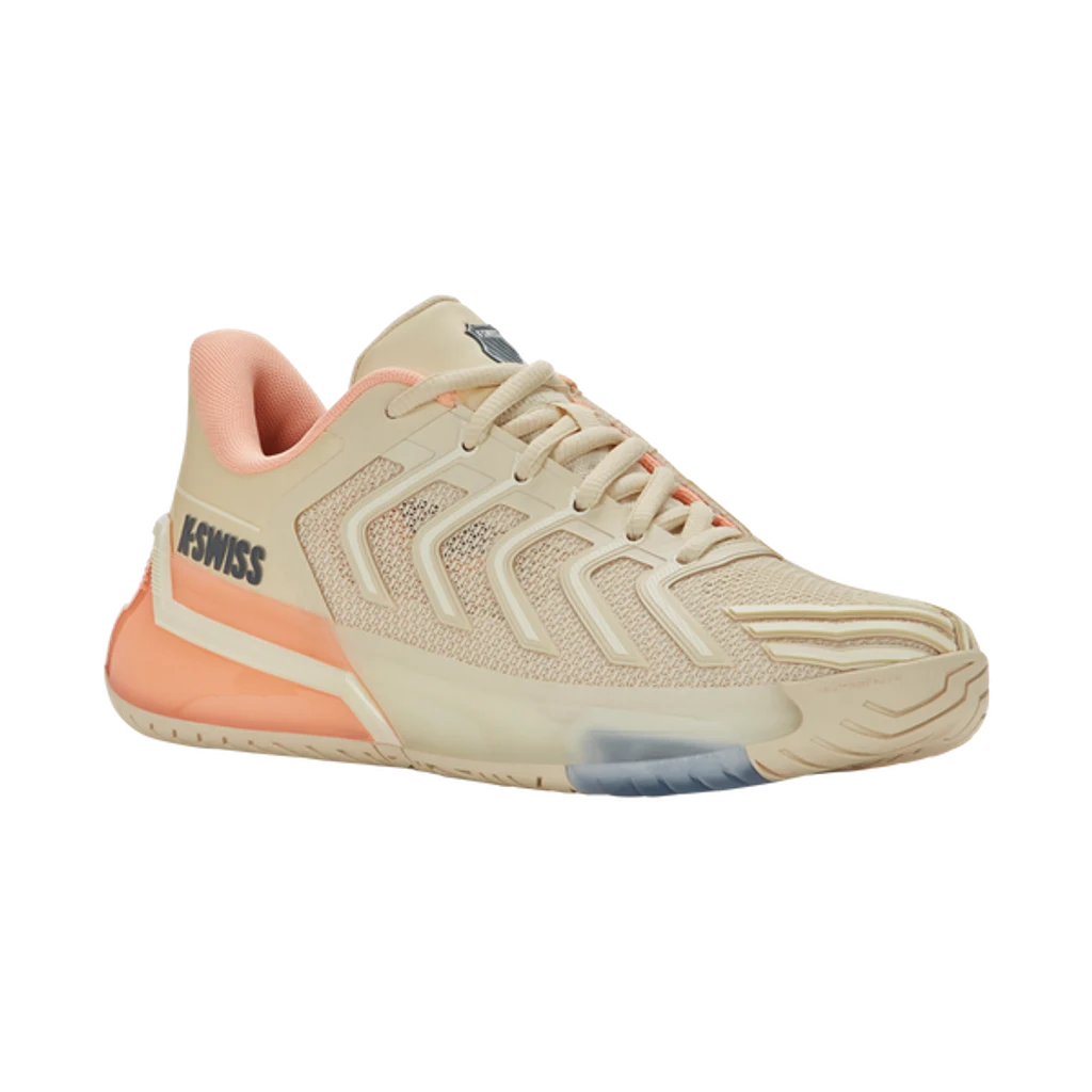 Giày Quần Vợt Nữ K-Swiss Ultrashot 4 Whitecap Gray | Peach Parfait | Egret