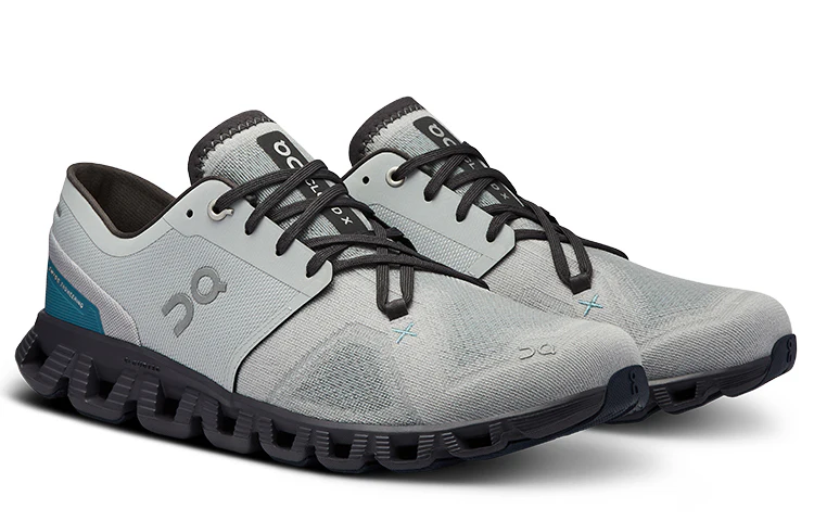 Giày Chạy Bộ Nam On Running Cloud X 3 Glacier | Iron - OUTLET