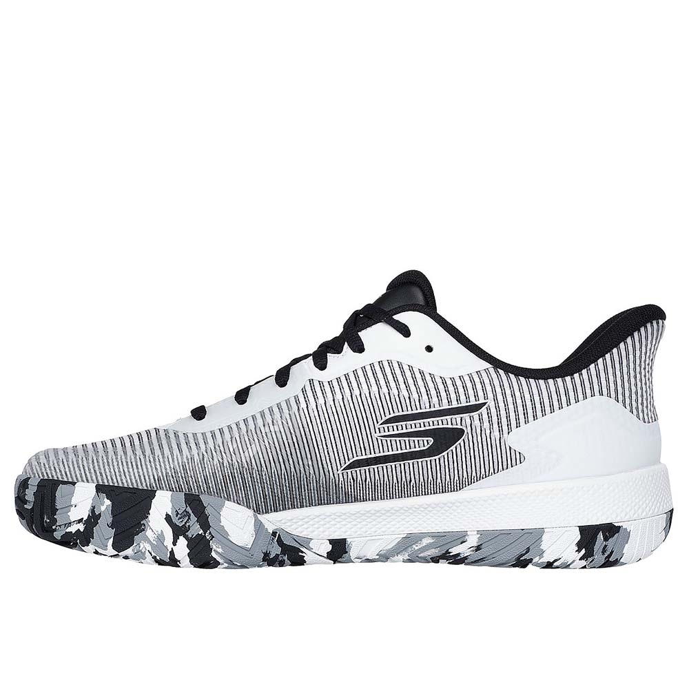 Giày Quần Vợt Nam Skechers Go Pickleball Viper Court Pro 2.0 White | Black
