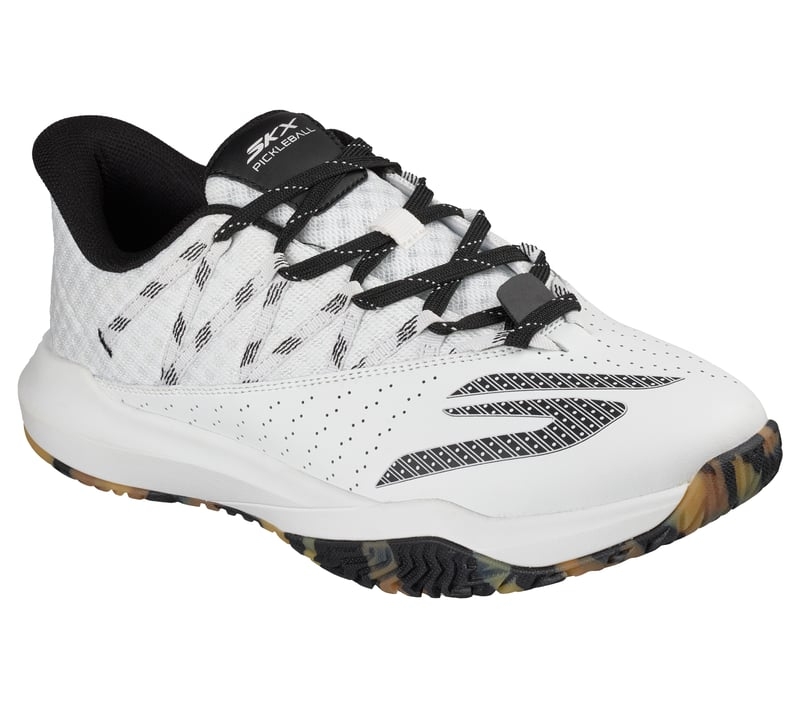 Giày Quần Vợt Nam Skechers GO Pickleball Viper Court Rally White | Black