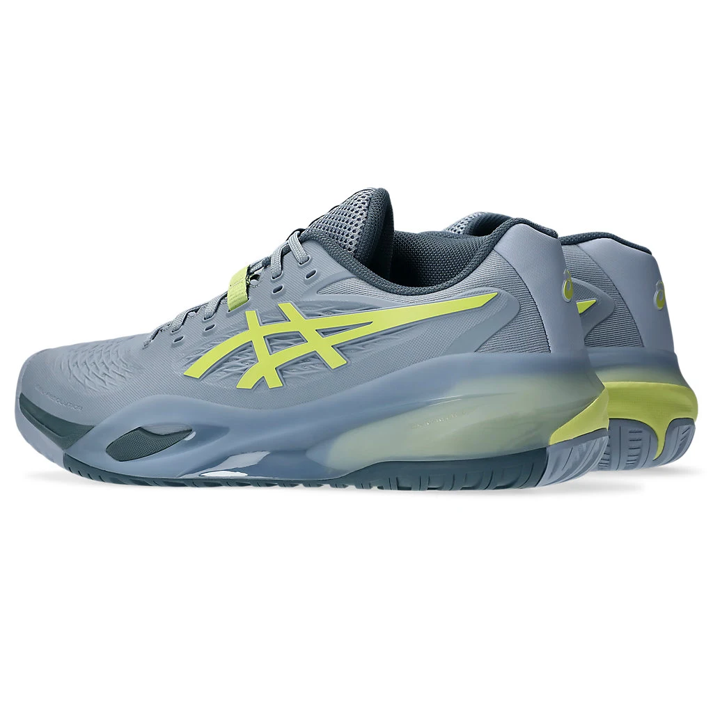 Giày Quần Vợt Nam Asics GEL-RESOLUTION X GREY BLUE/PISTACHIO