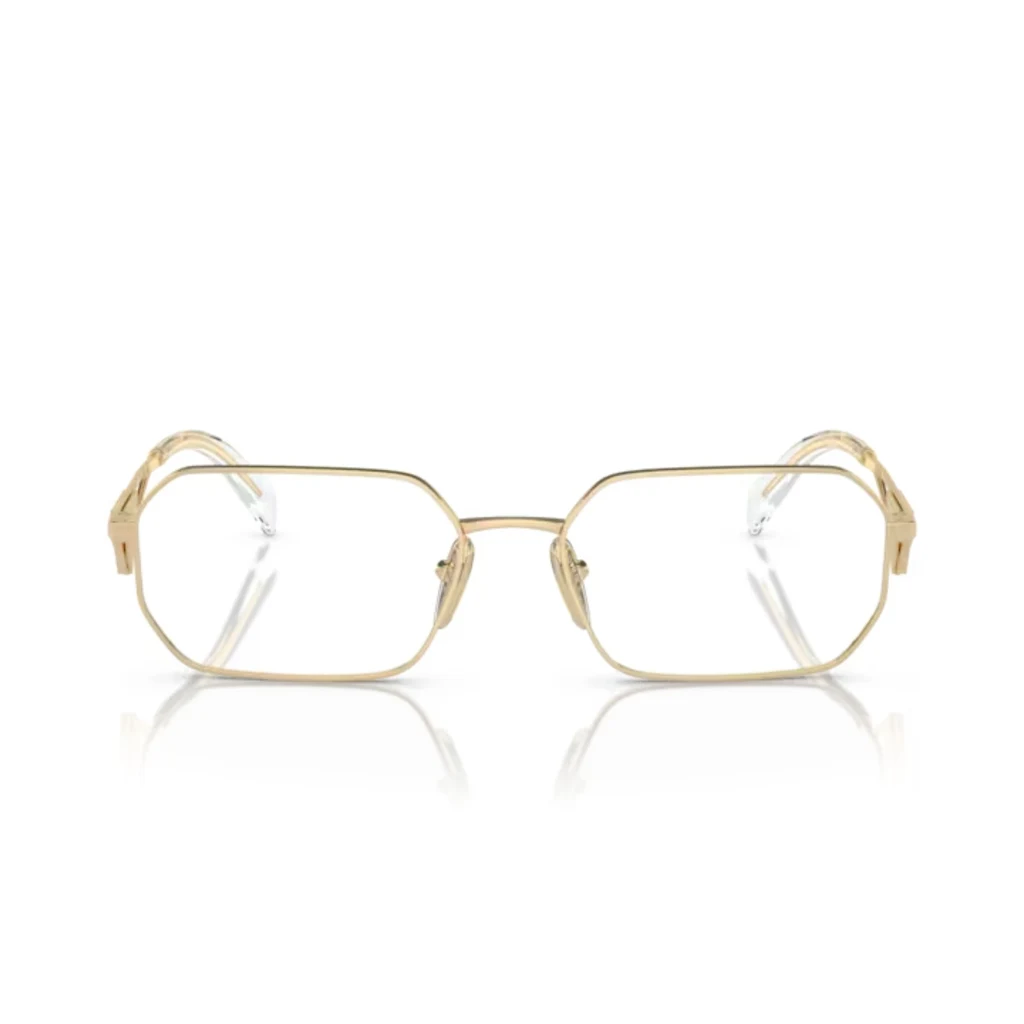 PRADA 0PR A53V ZVN1O1 PALE GOLD