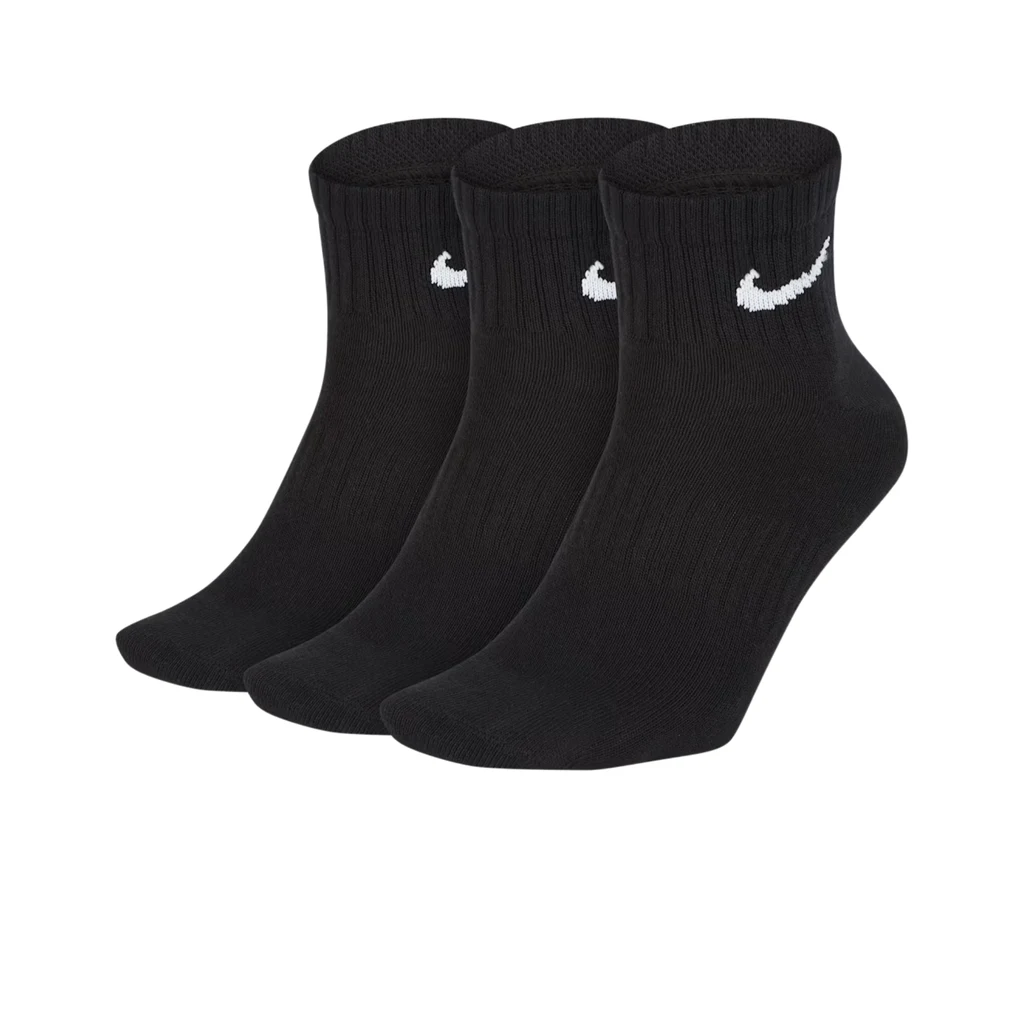 Vớ Thể Thao Unisex Nike Everyday Lightweight Training Ankle Socks 3 Pack