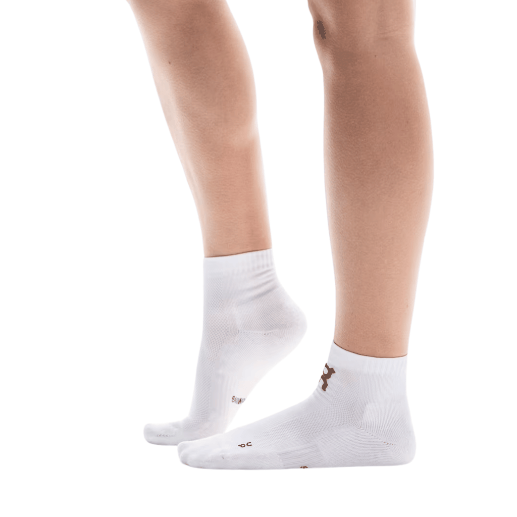 Vớ Thể Thao Unisex On Running Core Run Sock Mid 2P ( 2 đôi ) - Trắng