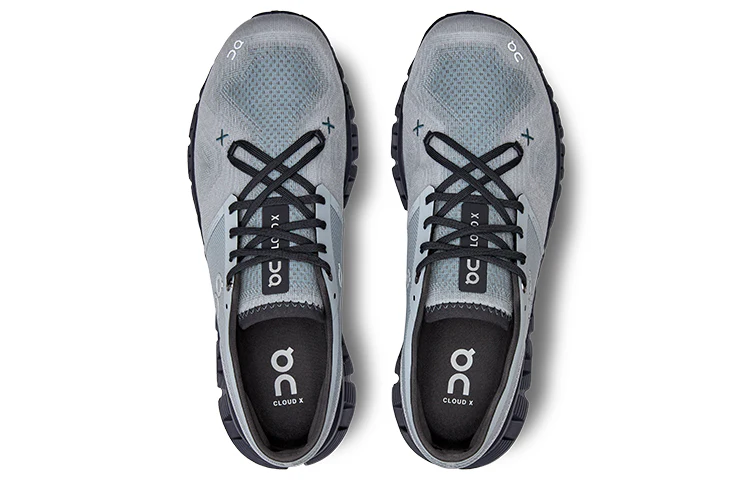 Giày Chạy Bộ Nam On Running Cloud X 3 Glacier | Iron - OUTLET