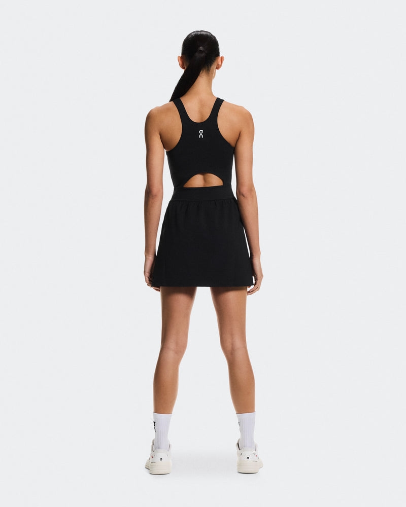 Váy Liền Thân Thể Thao Kèm Quần ON Running Court Dress Split Black