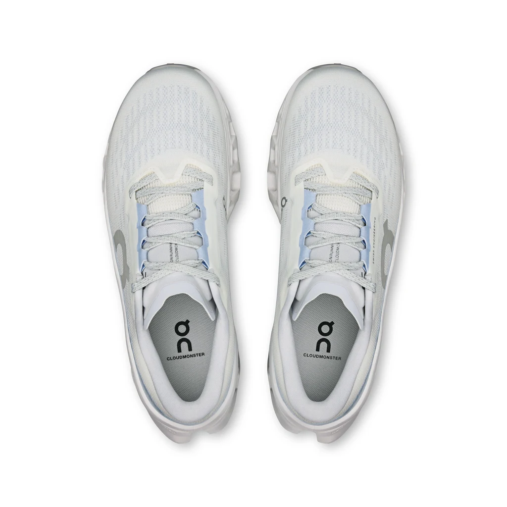 Giày Chạy Bộ Nữ On Running Cloudmonster 3 White | Frost