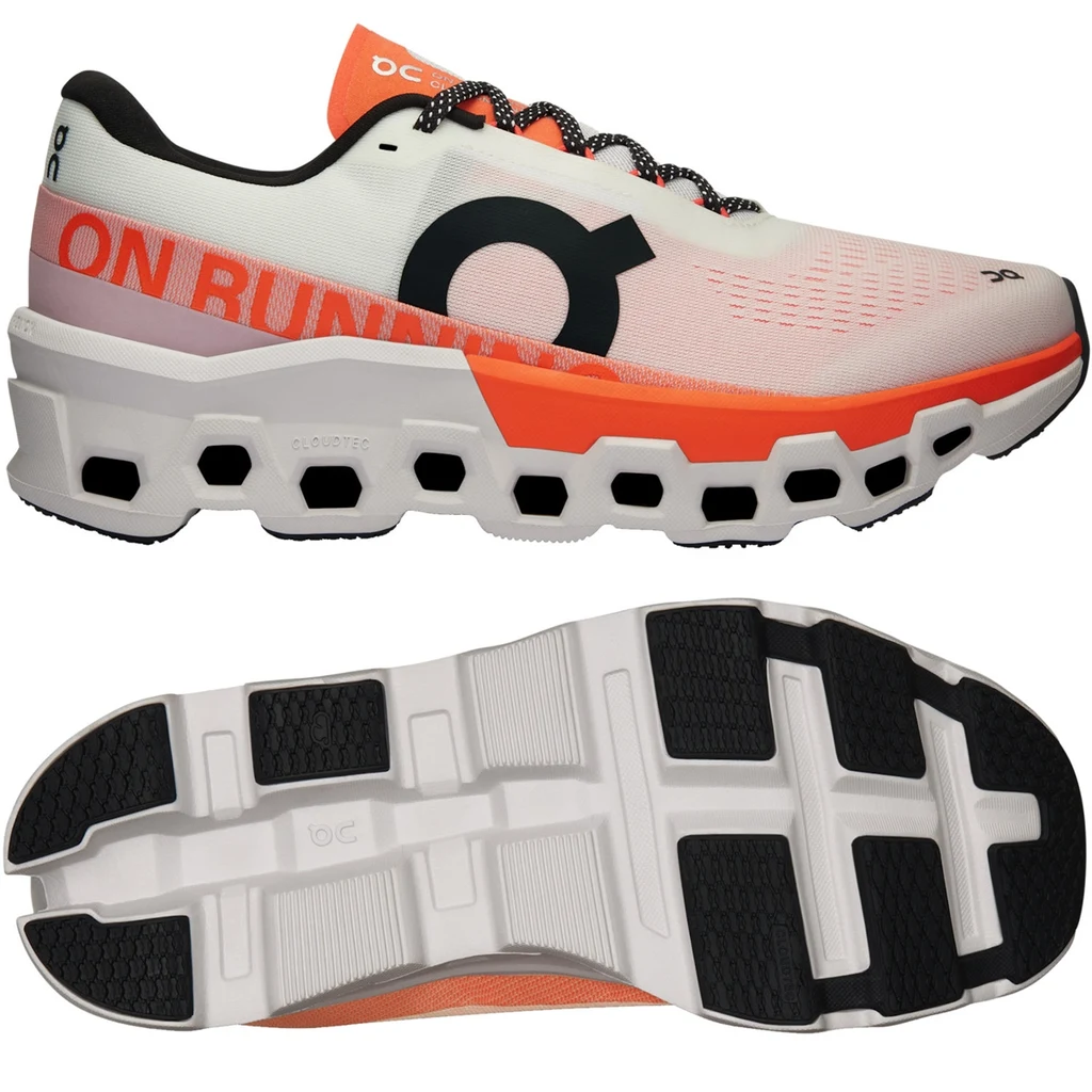 Giày Chạy Bộ Nam On Running Cloudmonster 2 Undyed Flame - OUTLET