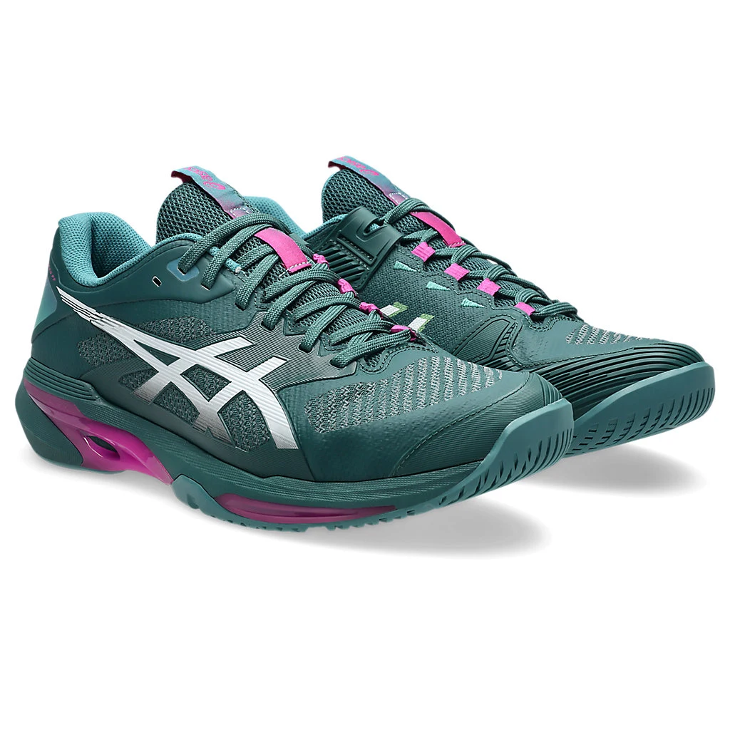 Giày Quần Vợt Nam Asics Solution Speed FF 4 Dark Neptune | White