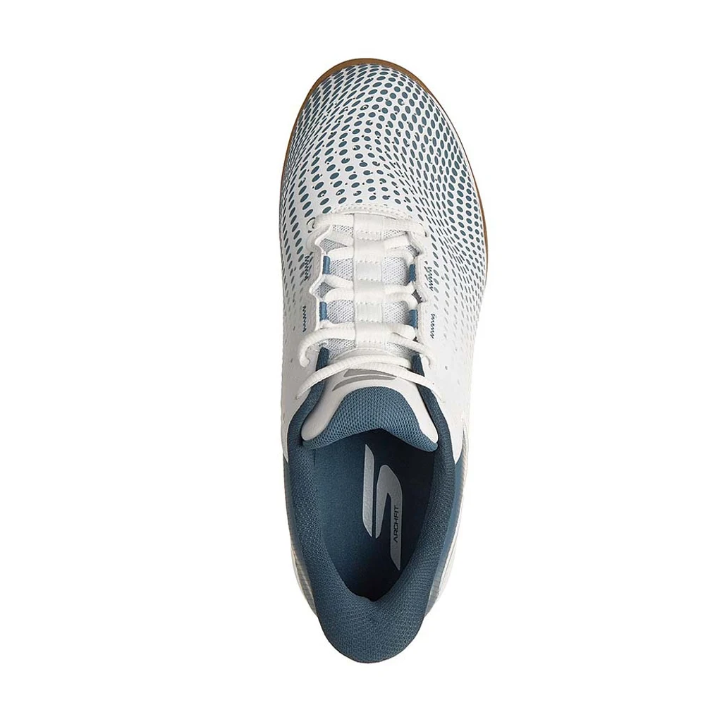 Giày Quần Vợt Nam Skechers Go Pickleball Viper Court Reload White | Light Blue