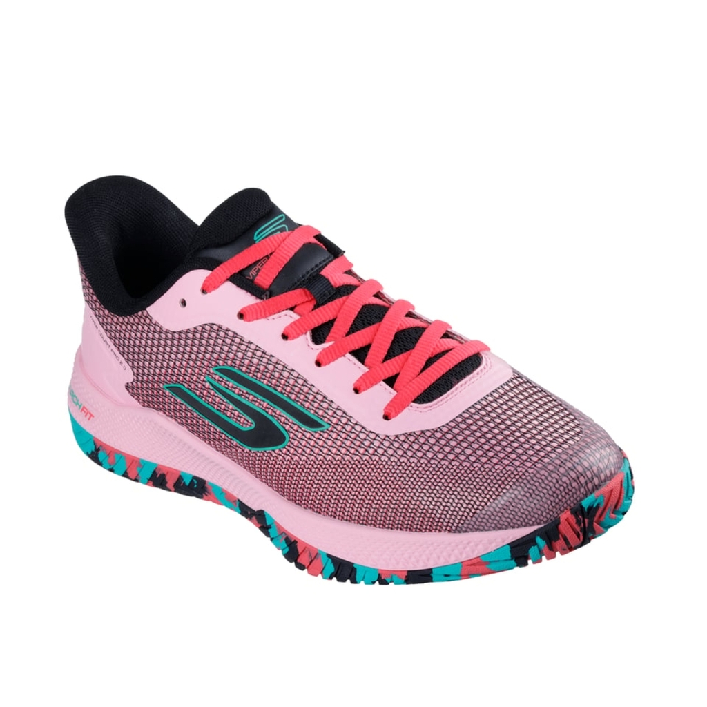 Giày Quần Vợt Nam Skechers Pickleball Viper Court Pro 2.0 Pink | Black