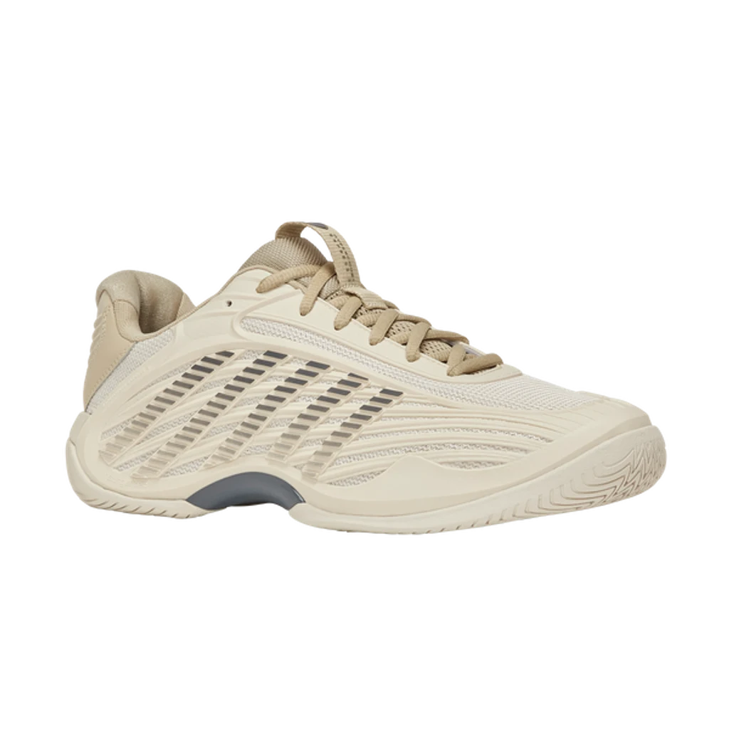 Giày Quần Vợt Nam K-Swiss Hypercourt Express 3 Whitecap Gray | Pale Khaki |Turbulence