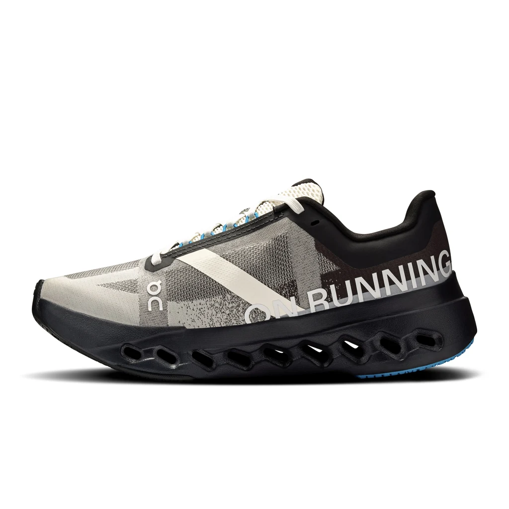 Giày Chạy Bộ Nữ On Running Cloudsurfer Next Wide Black | Dew
