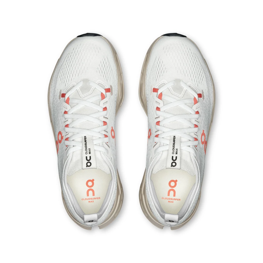 Giày Chạy Bộ Nữ On Running Cloudsurfer Max Ivory | Salmon